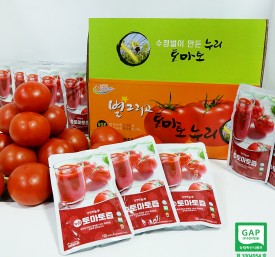 토마토2번 3kg + 토마토즙 120ml 20pack